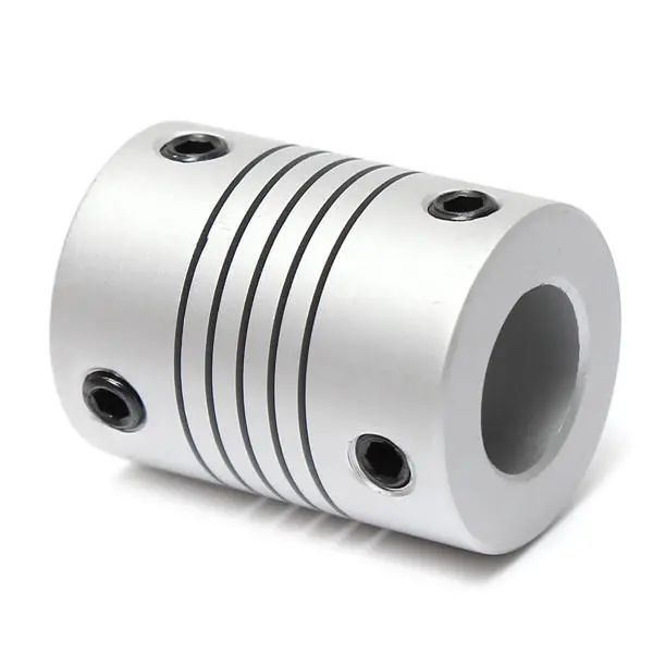 Aluminum Flexible Shaft Coupling - 10mm x 10mm | OD19mm x L25mm CNC Motor Coupler - Image 3