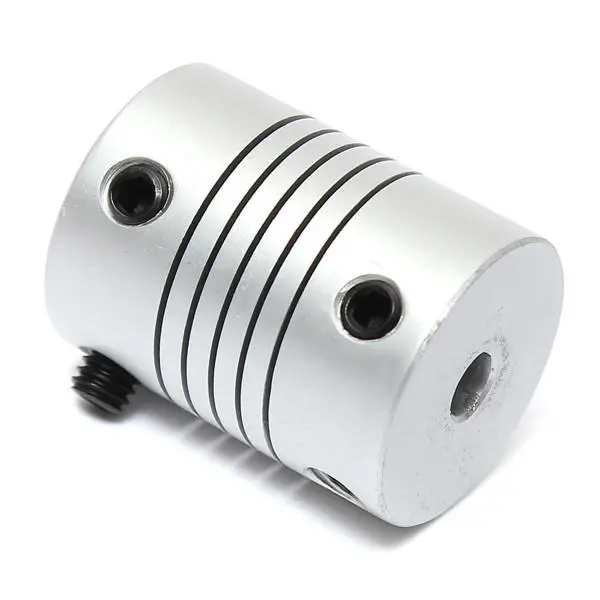 Aluminum Flexible Shaft Coupling | 4mm x 6mm OD19mm x L25mm for CNC Stepper Motor - Image 4
