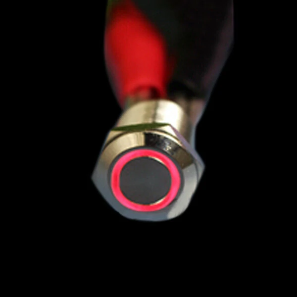3V 12mm Momentary Push Button Switch - LED Illuminated & Waterproof - Image 2