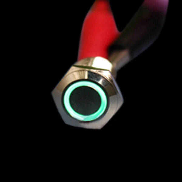 3V 12mm Momentary Push Button Switch - LED Illuminated & Waterproof - Image 4