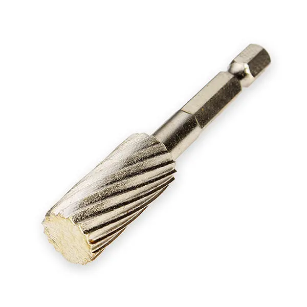 5pcs 6.35mm Hex Shank HSS Rotary Burr Set | 12.7mm Head Cutter for Grinding - Image 5
