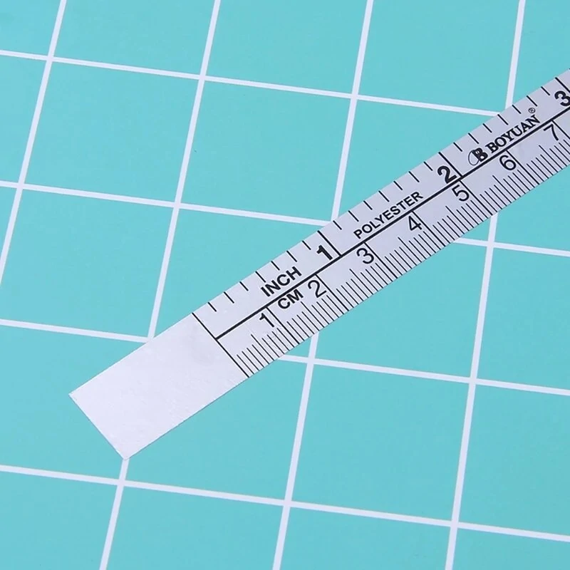Metric Sewing Machine Tape - 150cm Self-Adhesive Vinyl Ruler Sticker - Image 5