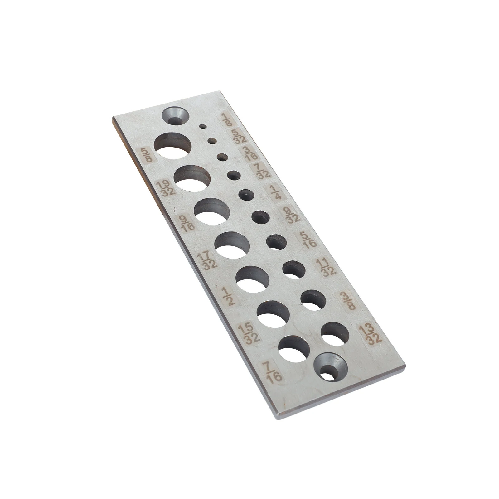 Steel Dowel Plate Maker - 17 Holes for Wood Dowels | Metric & Imperial Sizes - Image 5