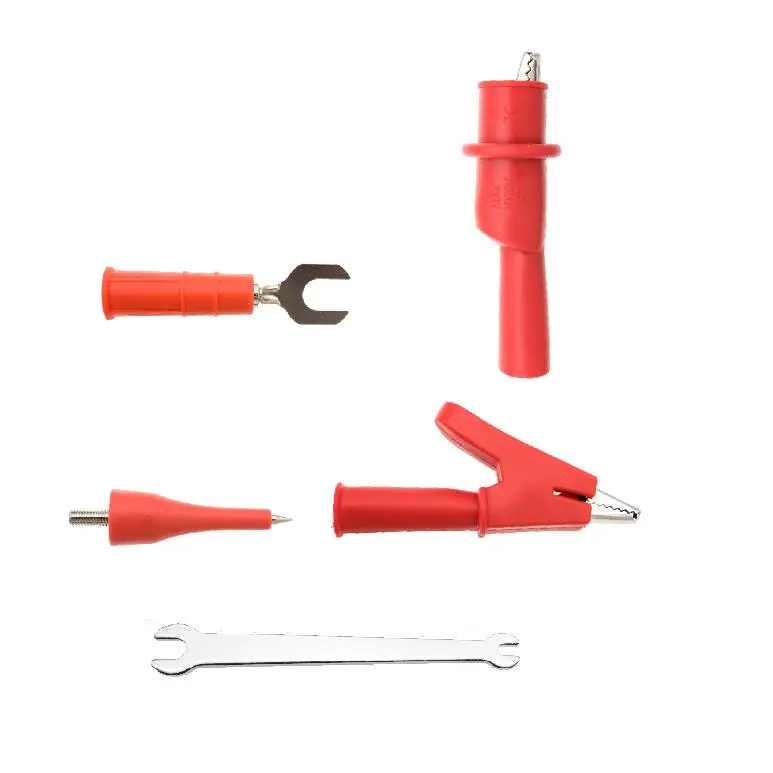 ML-1708 Multimeter Test Line - Banana Plug & Alligator Clip Cable | 32P-1 U-Type Fork - Image 2