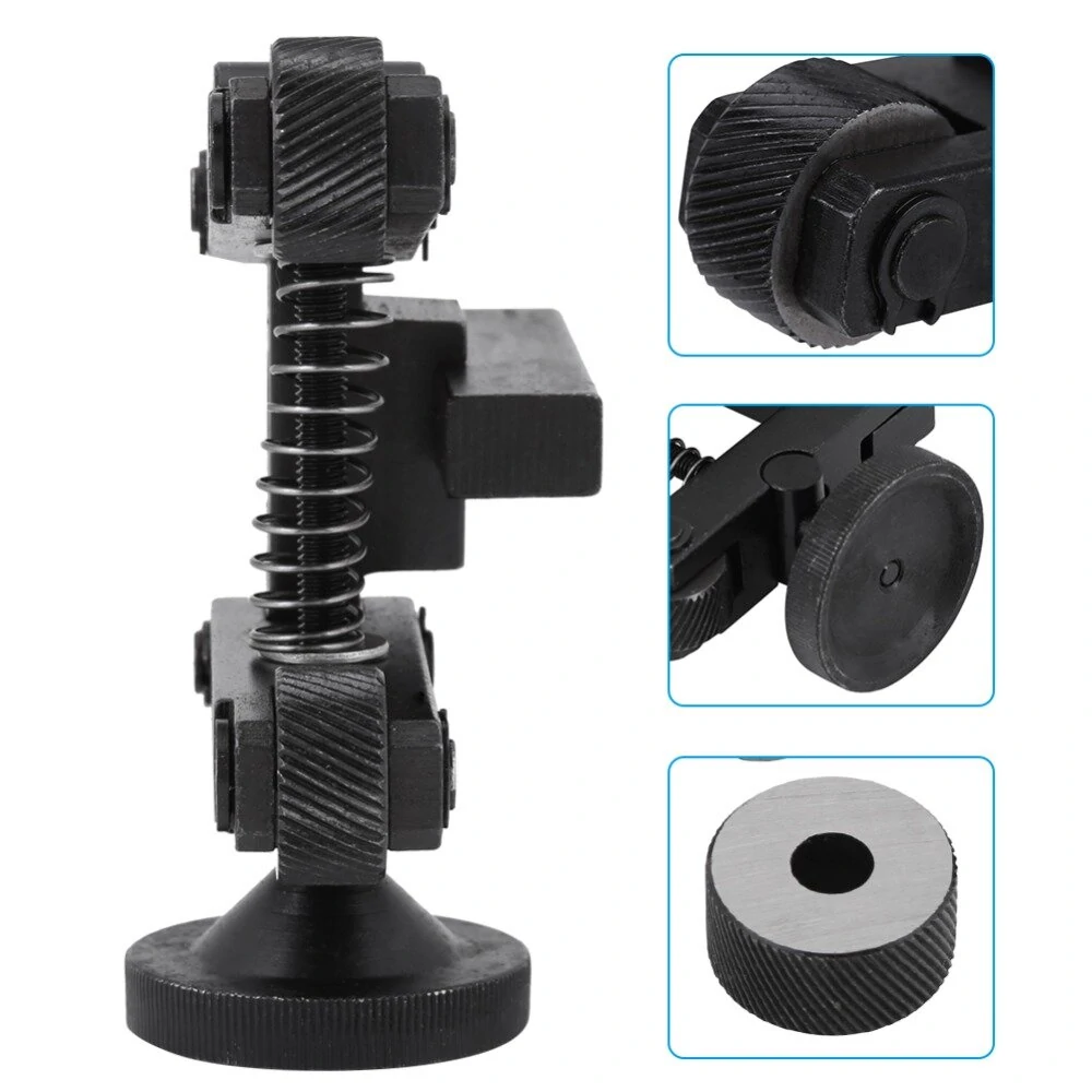 Machifit Adjustable Linear Knurl Tool Holder - Knurling Tool with Wheels for Lathe - Image 2