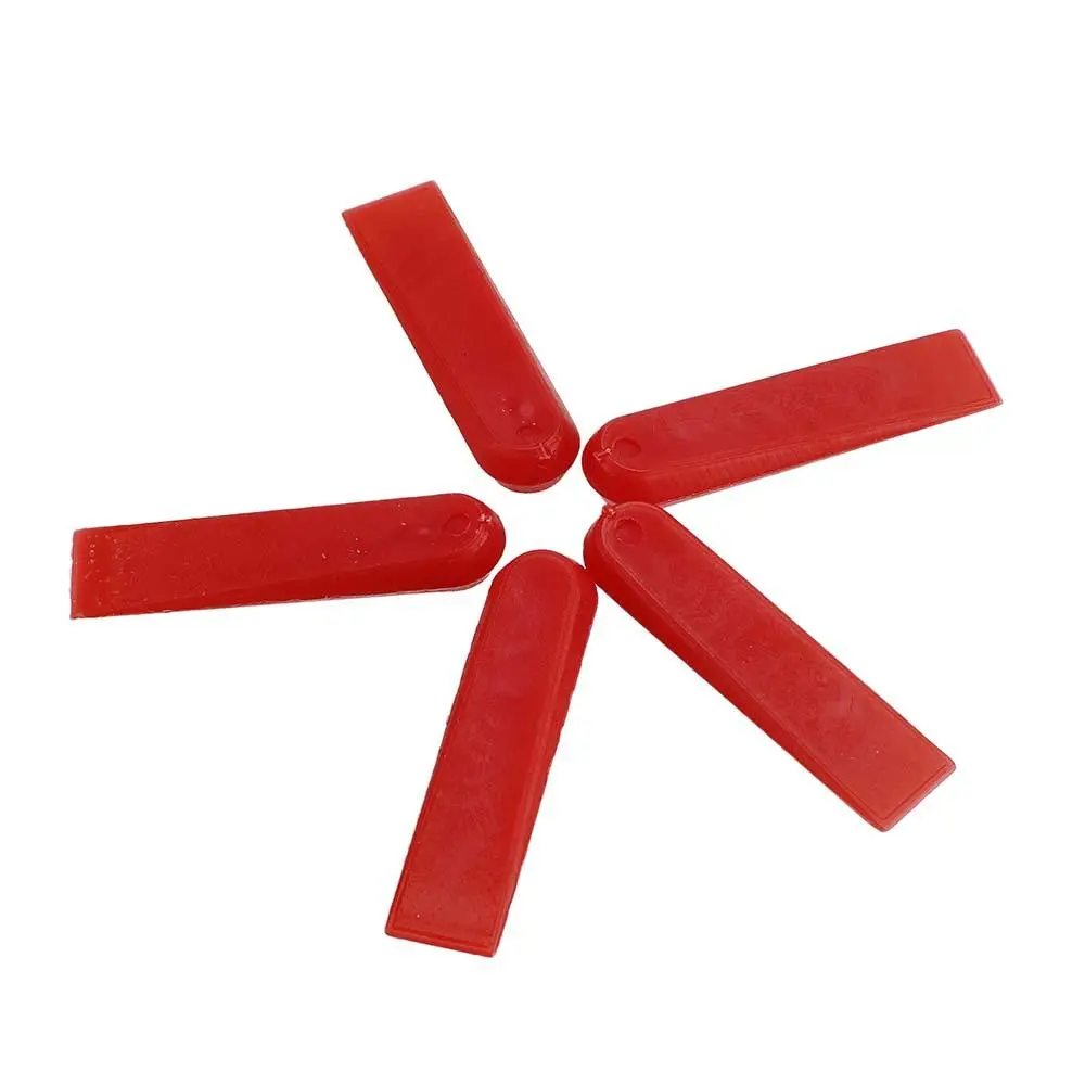100pcs PVC Tile Leveling Spacers | 30x7.5x5mm U Shape Wedge for Surface-Leveling System - Image 2