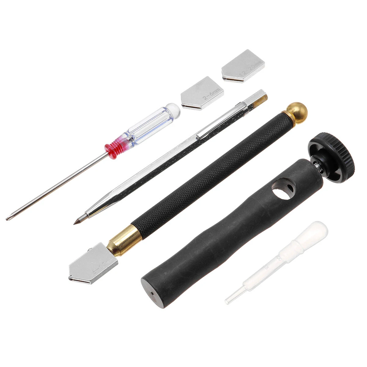 5/6/7PCS Oil-filled Glass Pen Set | Glass Cutting Machine Tool Kit - Image 4