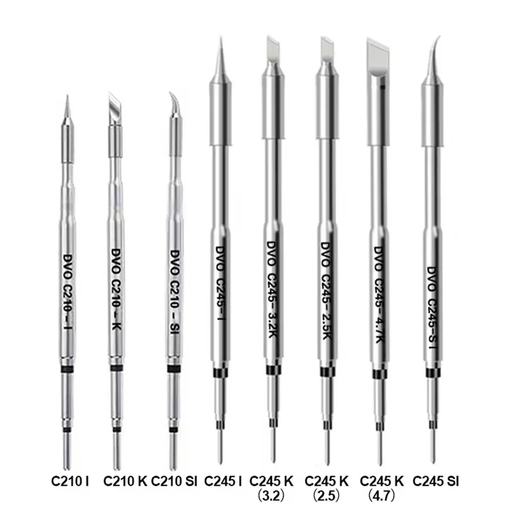 C210 C245 Soldering Iron Tips - Red Copper Quick Heating - For JBC Sugon Aifen Aixun Stations - Image 2
