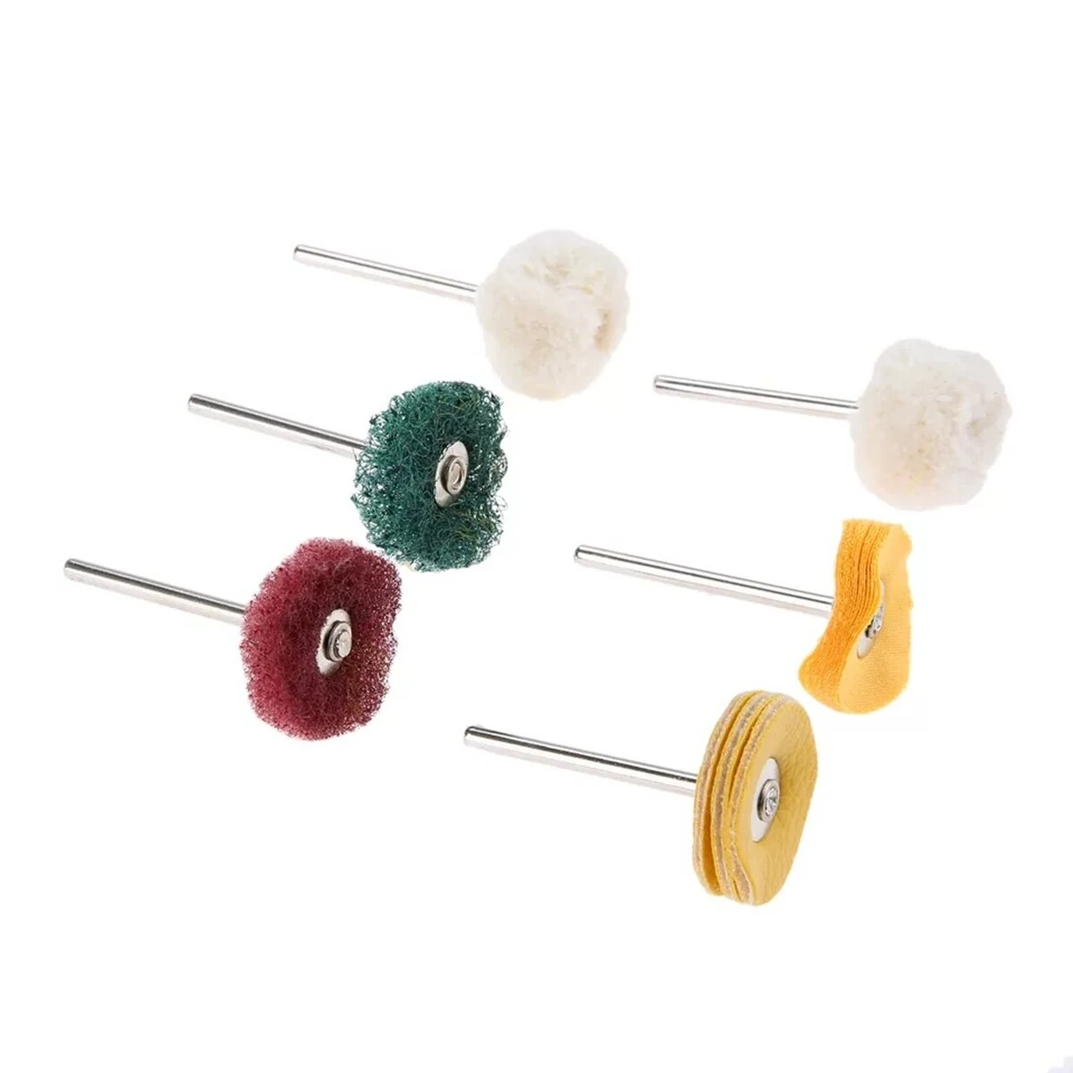 6pcs Brand Polishing Buffer Wheel Pad Kit for Rotary Tool Model ABC123 - Image 4