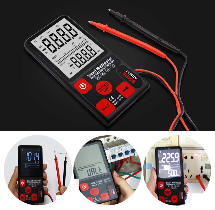 ADMS7/9 Digital Multimeter - Analog Tester with Transistor & Capacitor Check - Image 5