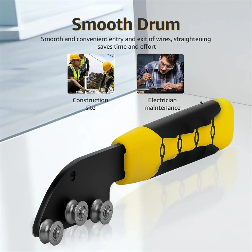 Professional Wire Straightener Tool - Stainless Steel | Portable Manual Cable Straightener for Electricians - Image 2