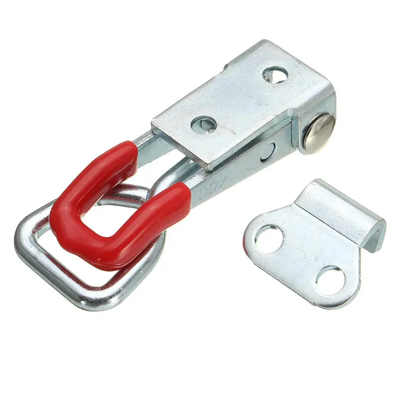 4Pcs Galvanized Iron Toggle Latch Catches | Case Box Chest Trunk Hasp - Image 5