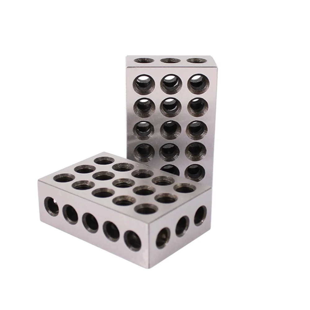 Machifit 1x2x3 Inch 23-Hole Parallel Clamping Block | Lathe Tool Precision Gauge - Image 4