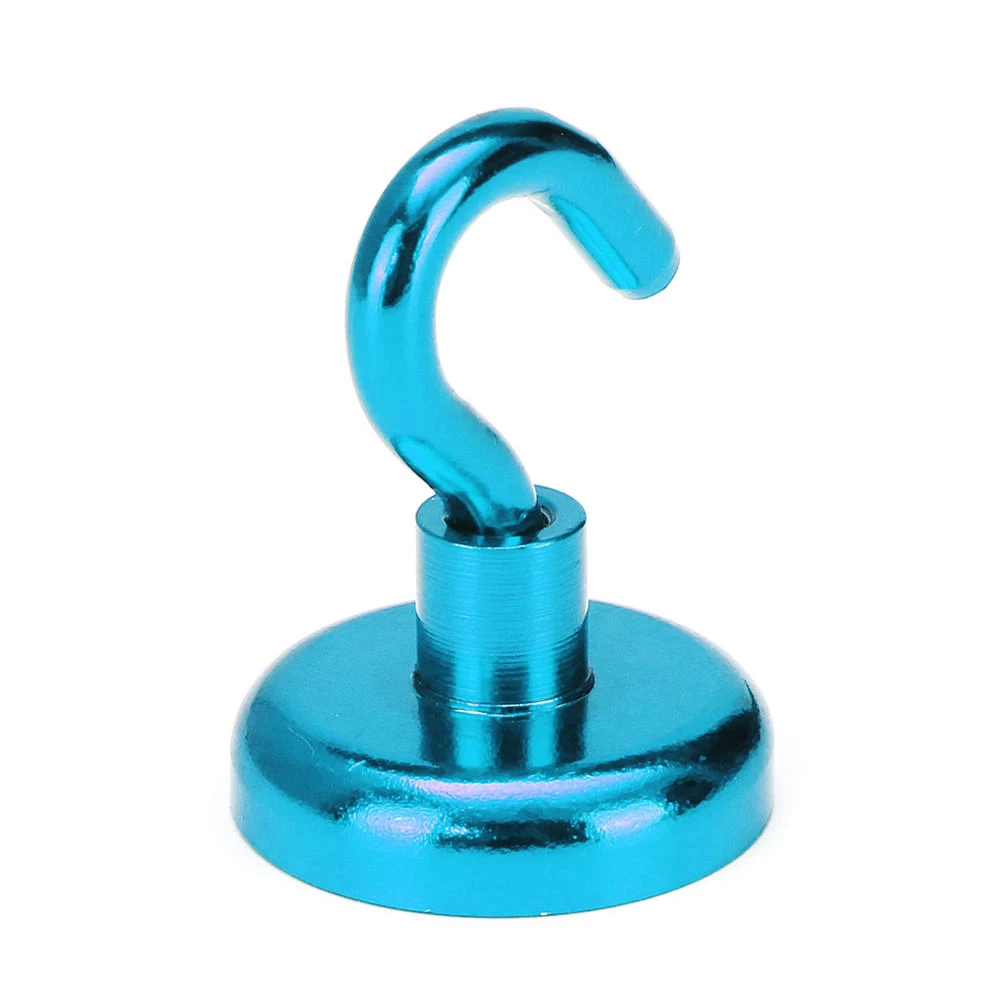 Effetool 32mm 34KG Neodymium Magnet - Blue Magnetic Hook Holder - Image 2