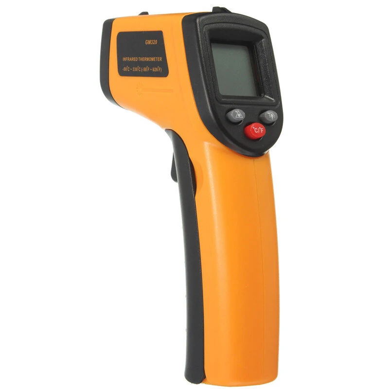BENETECH GM320 Digital Infrared Thermometer - Laser LCD Display | -50 to 330°C - Image 2
