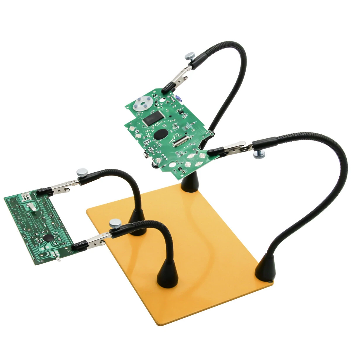 Helping Hands Soldering Workbench - 4 Magnetic Flexible Arms - Solid Steel Base - Image 2