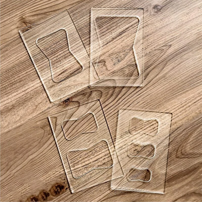 Woodworking Butterfly Inlay Template - 3 Piece Router Template Set for Decorative Inlays - Image 3