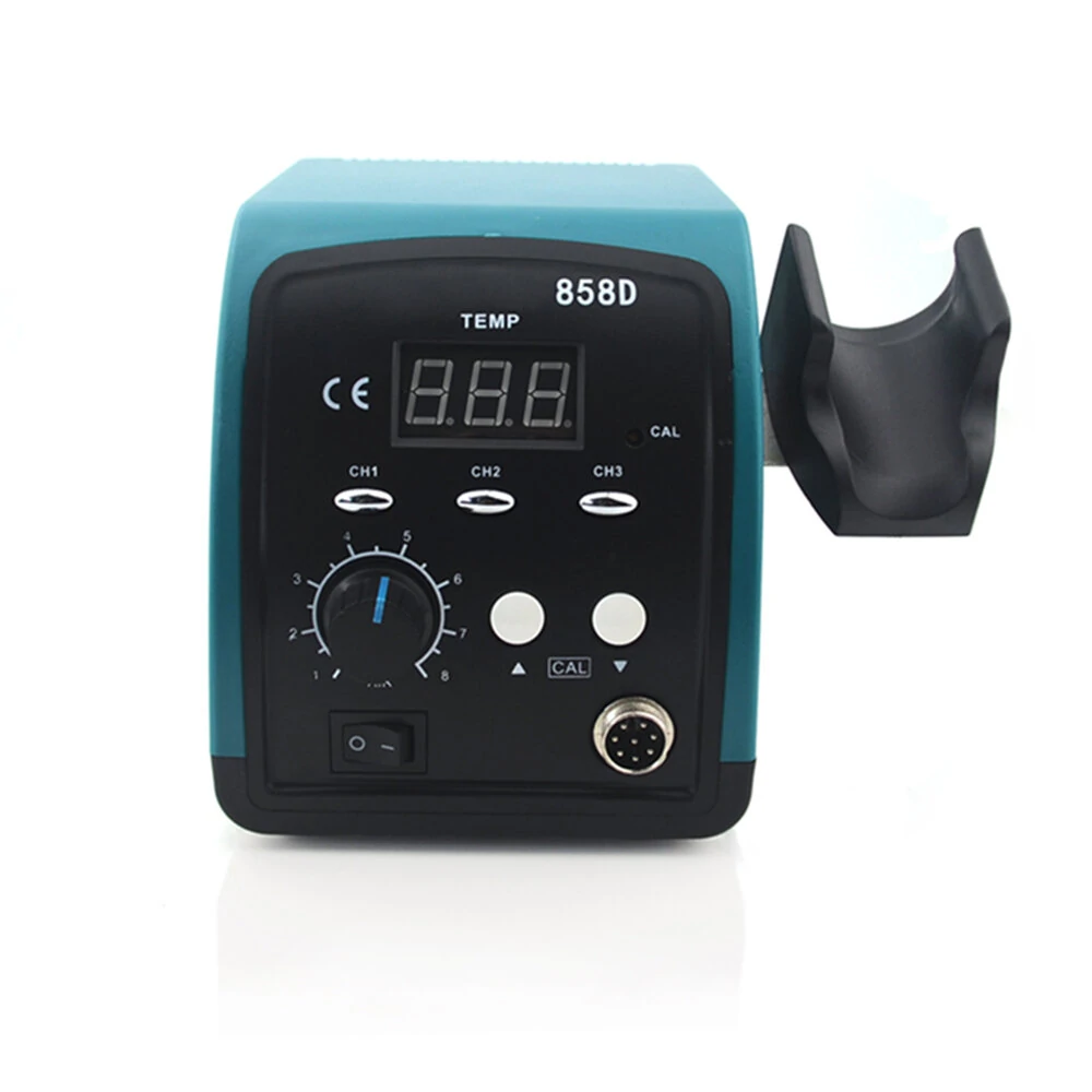 858D 750W Hot Air Rework Station | Digital LED Soldering Desoldering | 220V/110V - Image 5