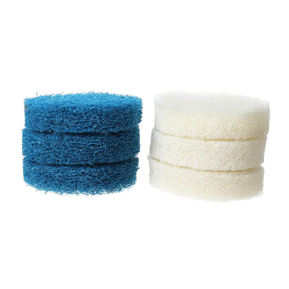 4 Inch Drill Cleaning Brush Pads - 8pcs Scouring Pad for Bathroom Tile & Bathtub - Image 2
