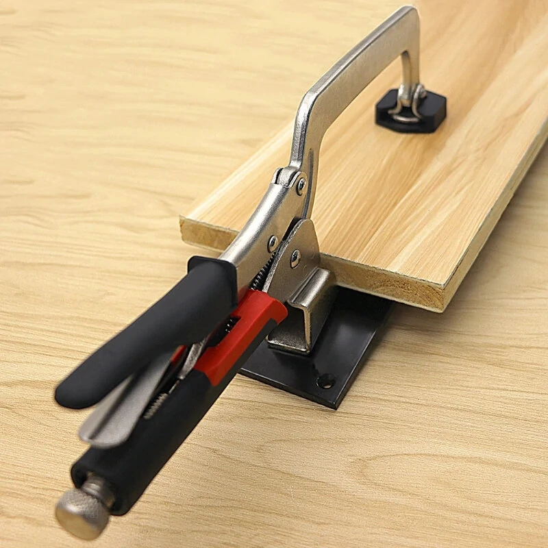 Woodworking Adjustable Rotary Clamp - 75mm/150mm High Force, 360° Rotation | Fits 8.3mm T-Track, Anti-Skid Handle - Image 2