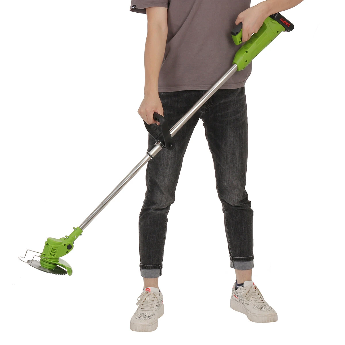 WORX 20V Cordless Grass Trimmer | Lawn Mower & Edging Tool w/ 2 Batteries - Image 3