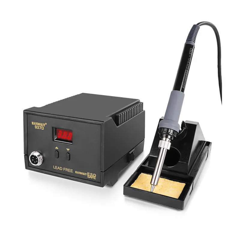 Handskit 220V 65W Digital Soldering Station | BGA Rework with 5 Tips & Stand - Image 2