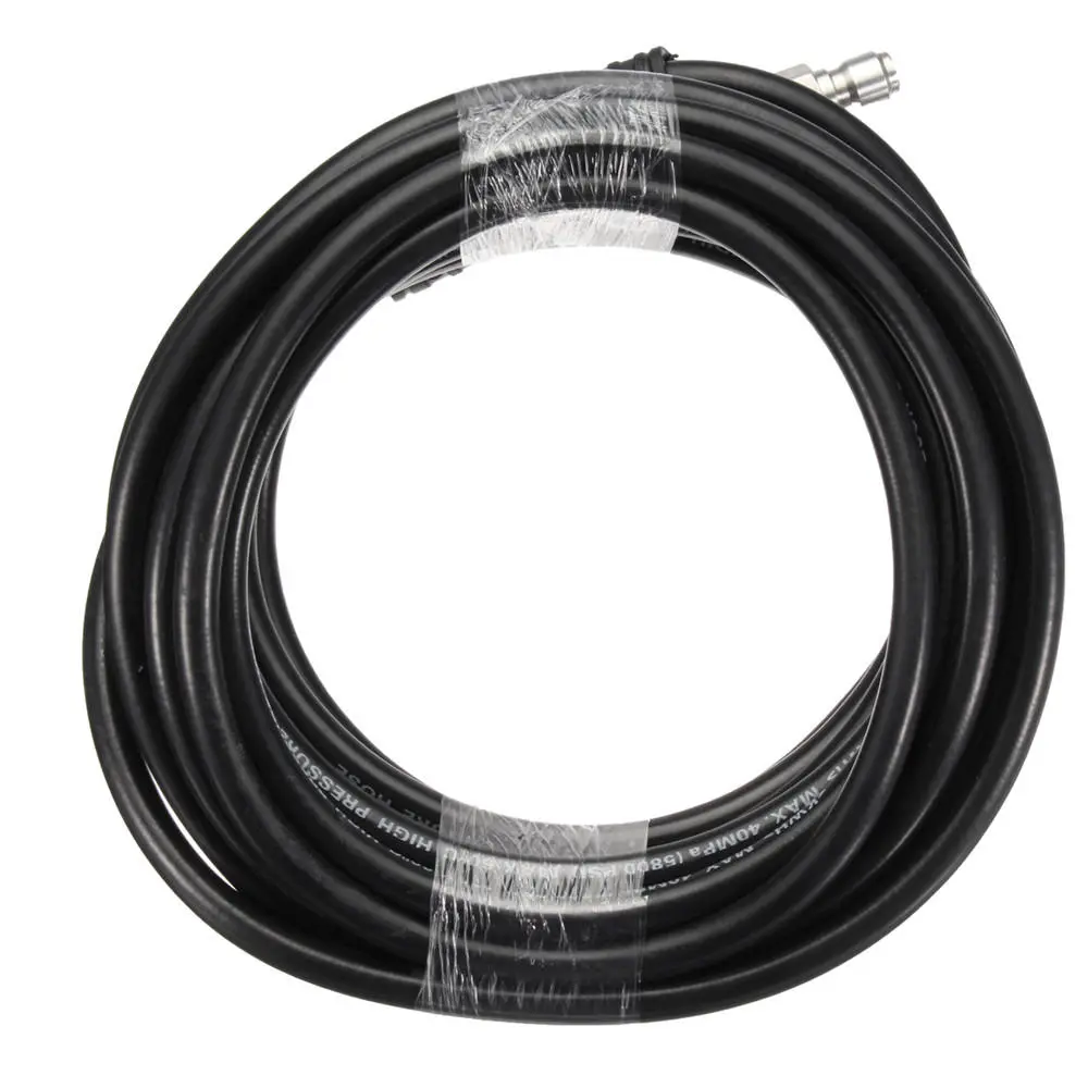 20M 5800PSI High Pressure Washer Hose 3/8 Quick Connect Adapter - Image 4