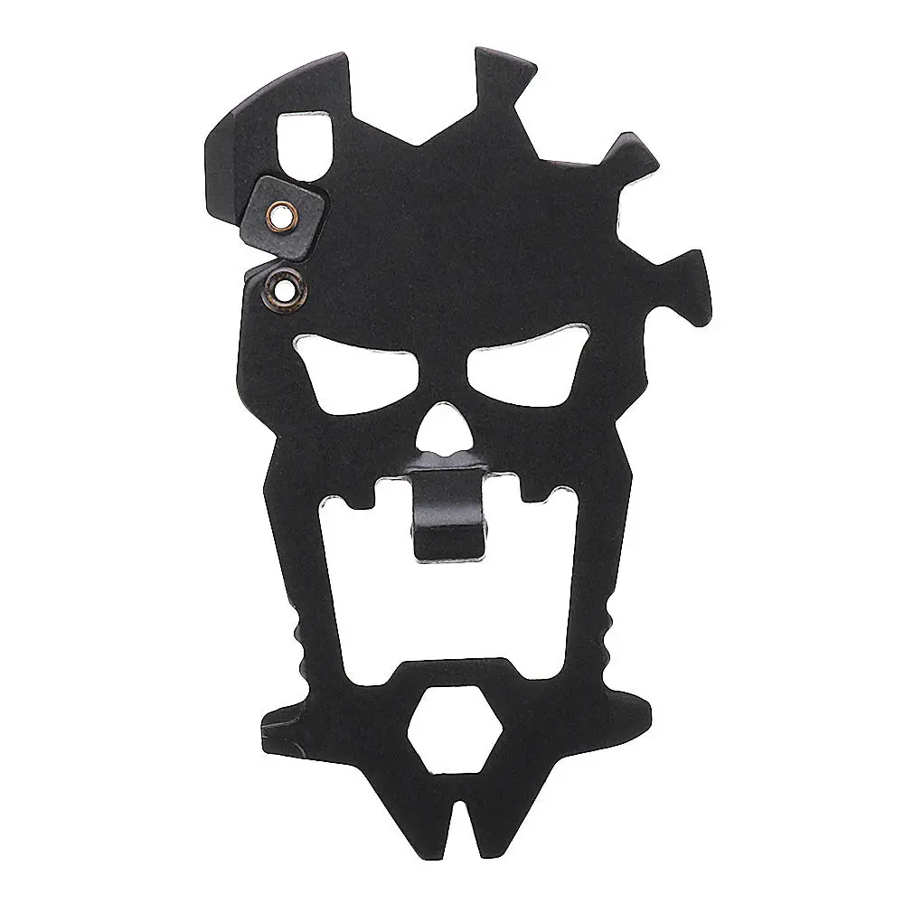 AOTDDOR 12-in-1 Manual Screwdriver | EDC Multi-Tool with Bottle Opener & Skull Design - Image 3