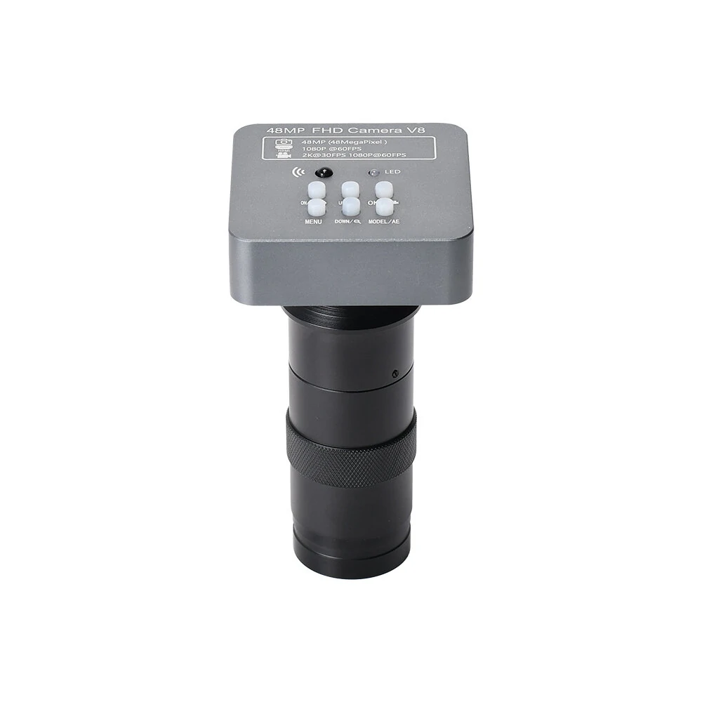 HAYEAR 48MP 2K Digital Microscope Camera - HDMI USB C-Mount for PCB Solder Repair - Image 3