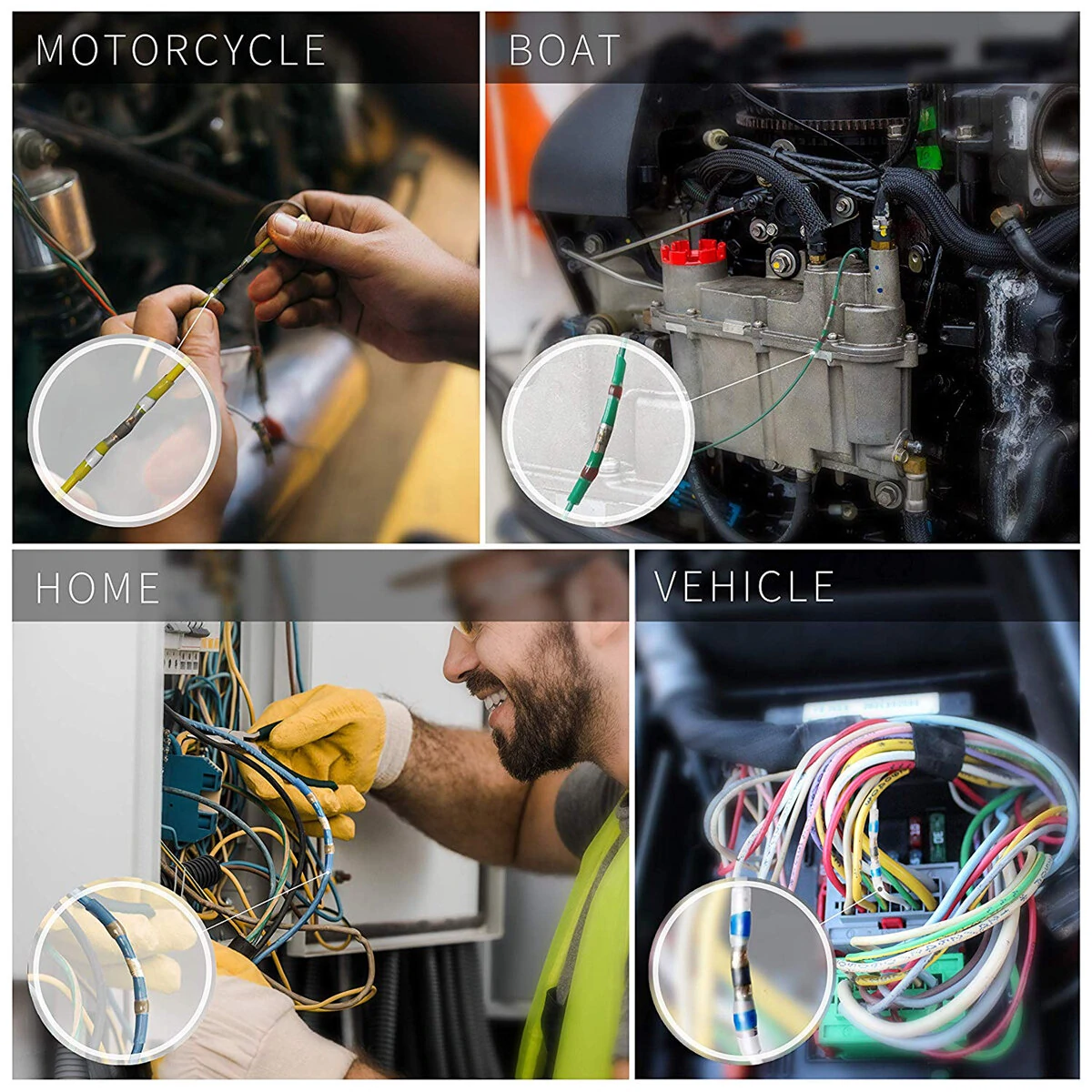 Heat Shrink Butt Connectors | Solder Seal Wire Terminals - Electrical - Image 3