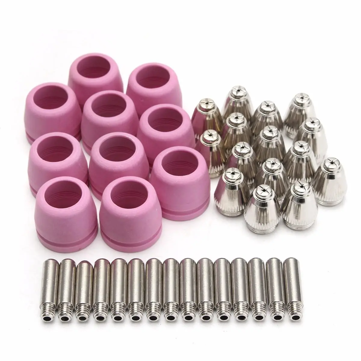 40Pcs Welding Torch Nozzle & Electrode Kit - Plasma Consumables for LTP5000D LTP6000 - Image 2