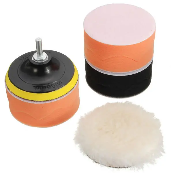 Meguiar's 9-Piece 4-Inch Polishing Pad Kit - For Car Buffers & Polishers - Image 2