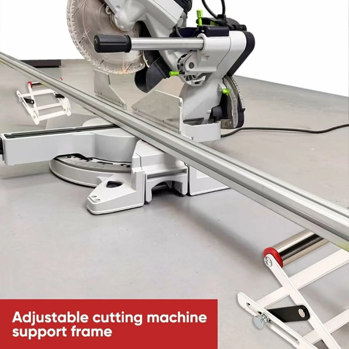 Adjustable Cutting Machine Support Frame | Angle Grinder Holder Stand | Router Table Plate Tool - Image 4