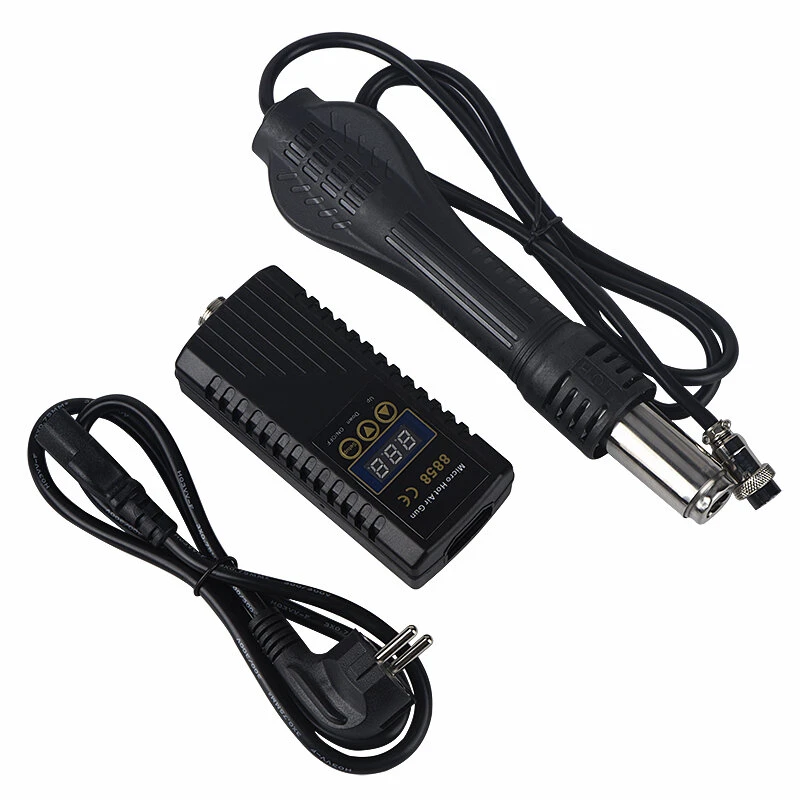 JCD 8858 700W Hot Air Rework Station | Digital LED Display | Soldering & Welding Tool - Image 2