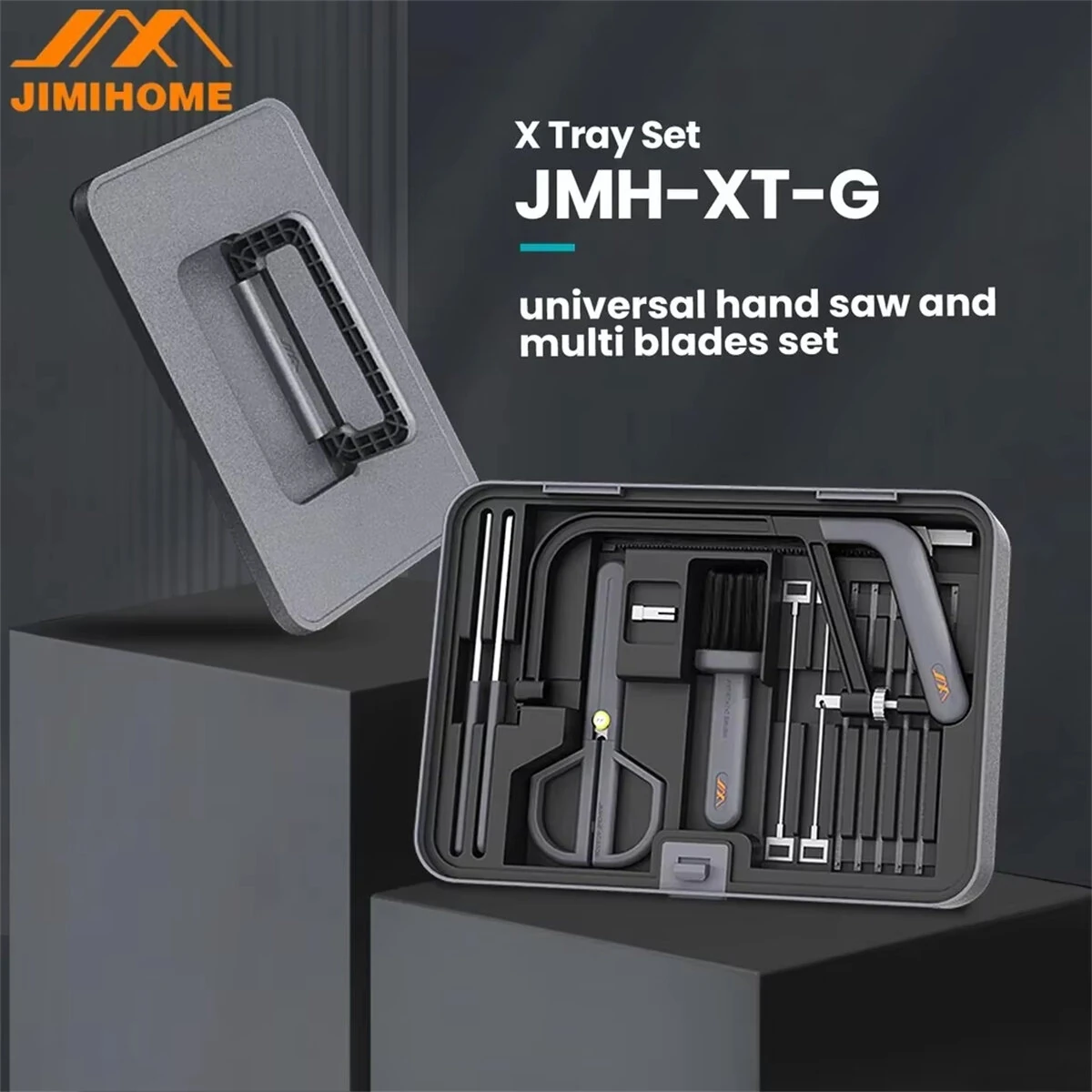 JIMIHOME X1-G 15-in-1 Multifunctional Hand Saw Set | Wood & Ceramic Cutting Tool - Image 2