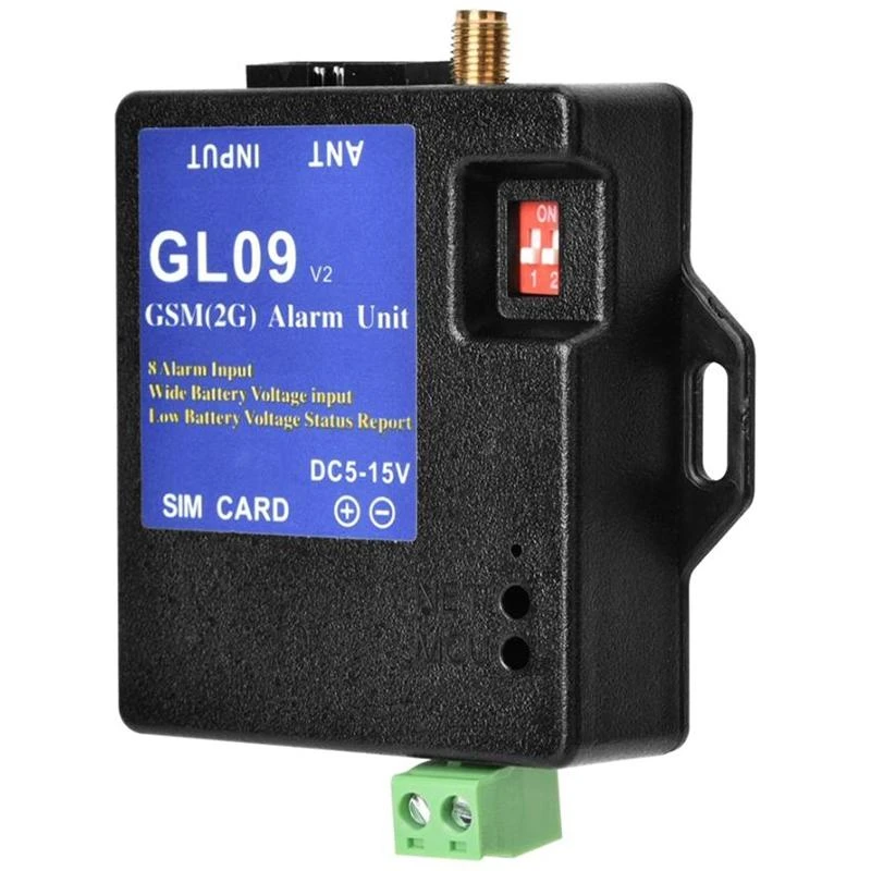 GL09 8-Channel GSM Alarm System | App Control & SMS Alerts | Battery Powered - Image 2