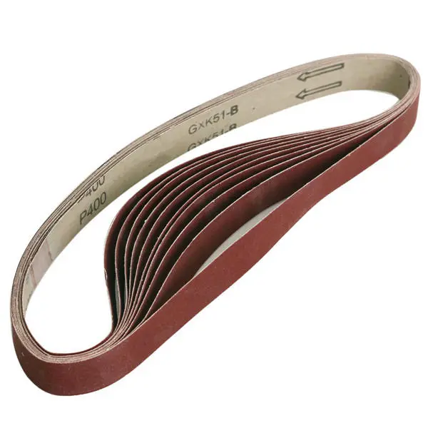 10pcs 760x25mm 400 Grit Sanding Belts Abrasive Sandpaper - Image 3