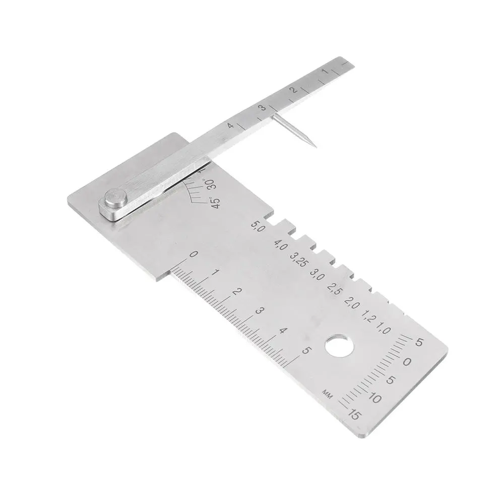Machifit 45 Degree Weld Gauge - Welder Seam Inspection & Measuring Ruler Tool - Image 5