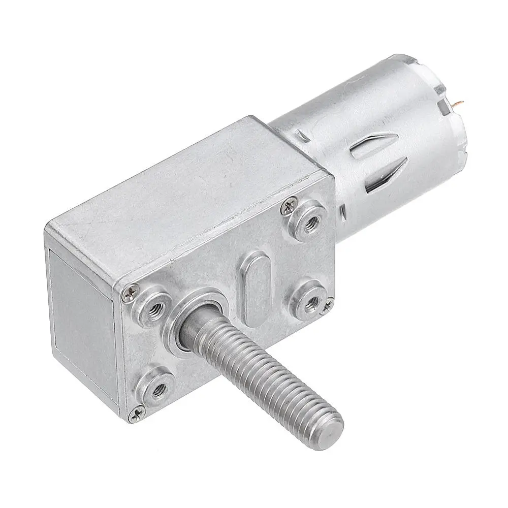 Machifit JGY370 24V DC Worm Gear Motor - Self-Locking | 10-150 RPM - Image 4