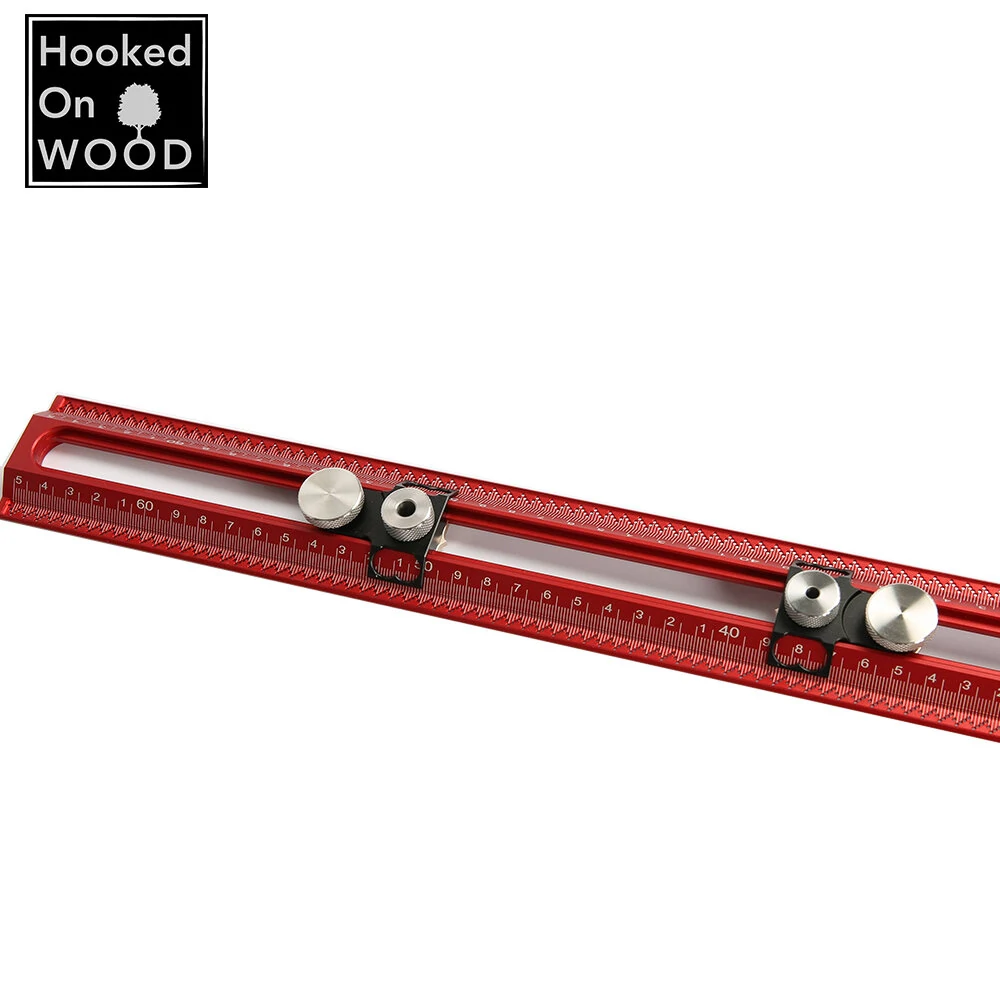 HONGDUI MT-2465 PRO T Square Ruler - Aluminum Alloy Scriber Marking Gauge - Image 5
