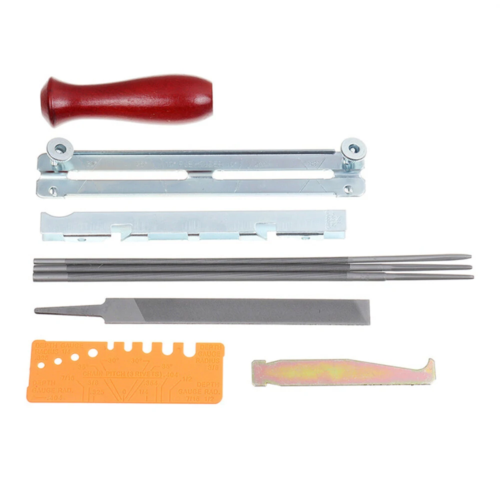 10-12Pcs Chainsaw Sharpening File Kit | Household Hand Tools | Chain Sharpen Saw Files - Image 2