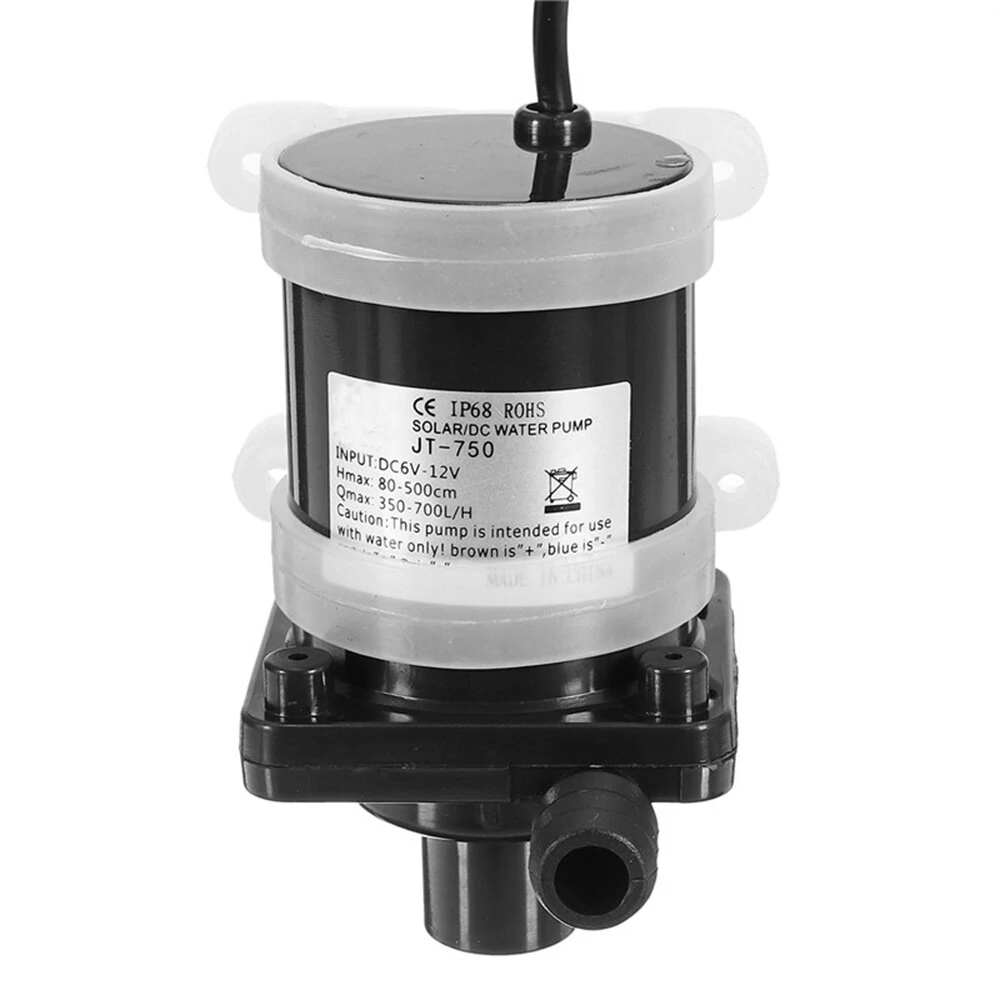 JT-750B4 12V/24V Solar Shower Pump | DC Water Pump for Heating & Circulation - Image 3
