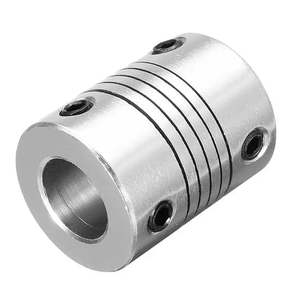 Machifit 6.35mm x 10mm Flexible Shaft Coupling | Aluminum CNC Motor Coupler - Image 5