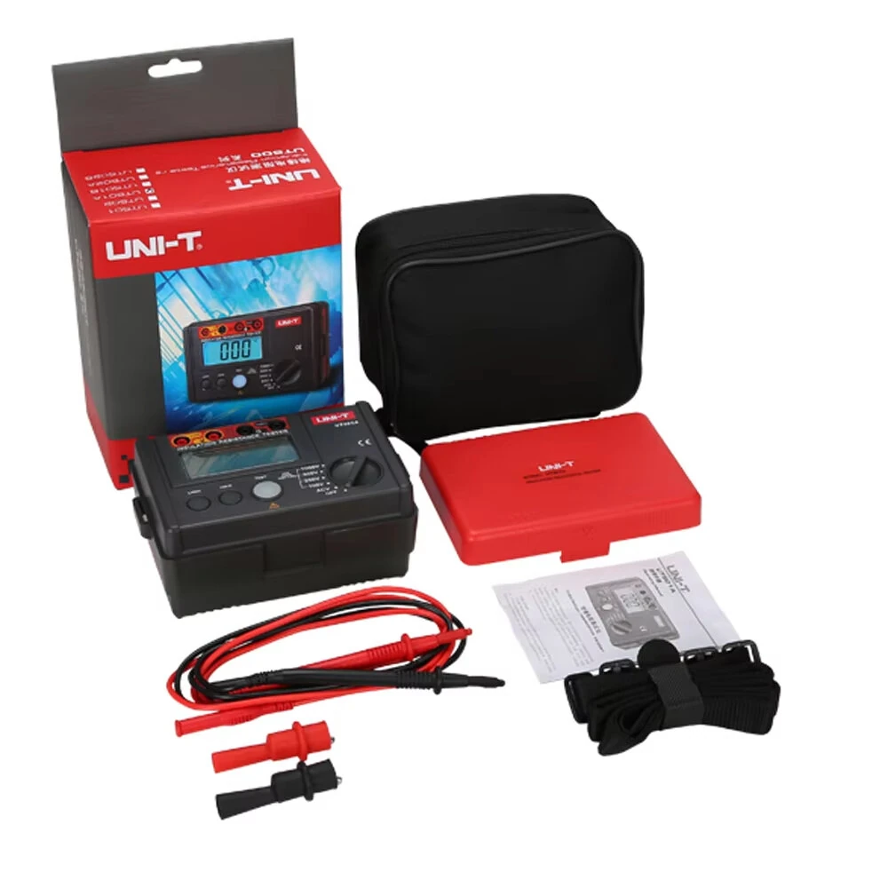 UNI-T UT501A Insulation Resistance Tester - 1000V 5.5GΩ | AC Voltage Measurement - Image 4