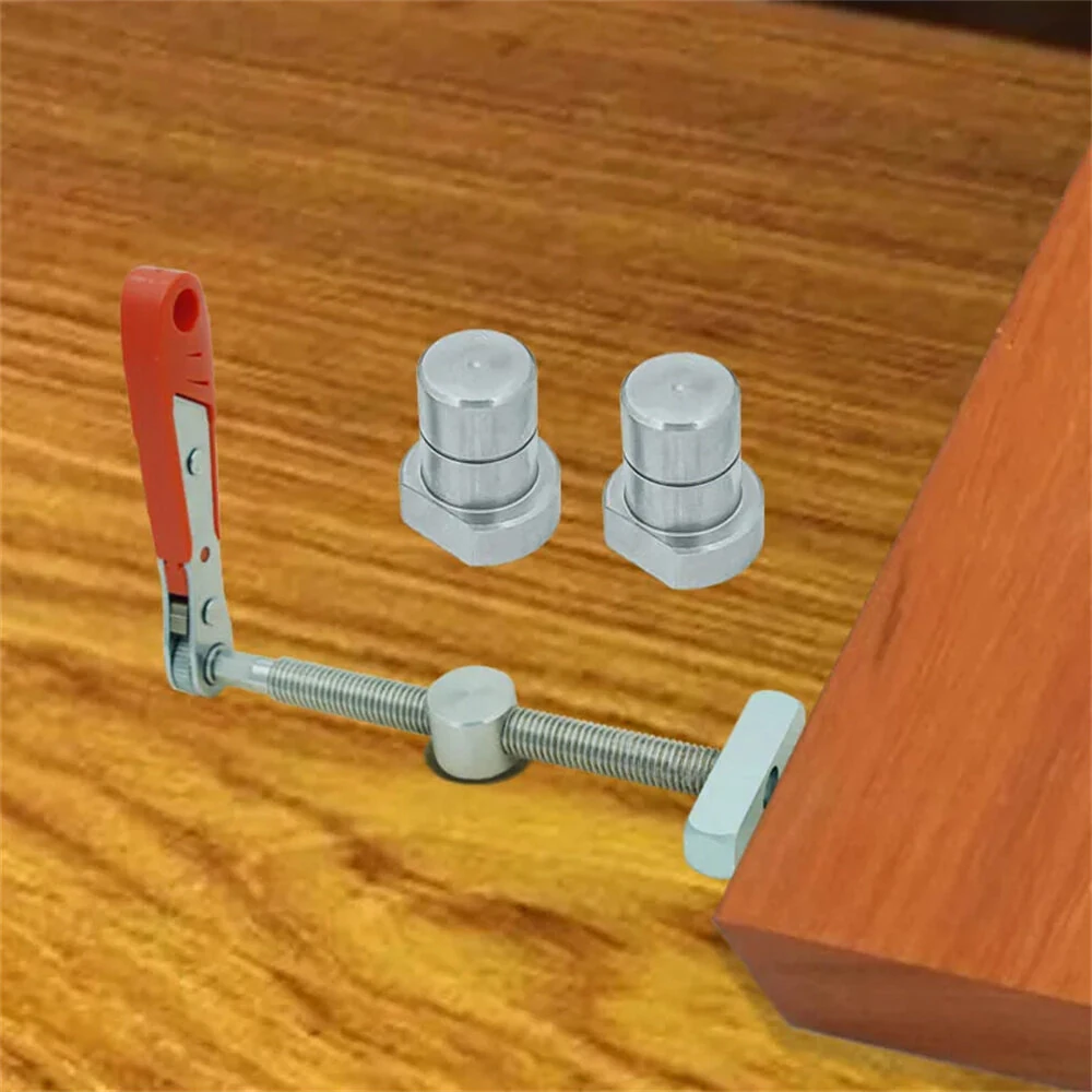 Carpentry Bench Dog Brake Inserts | 20mm Aluminium Vise Clip for Workbench Fixture - Image 2