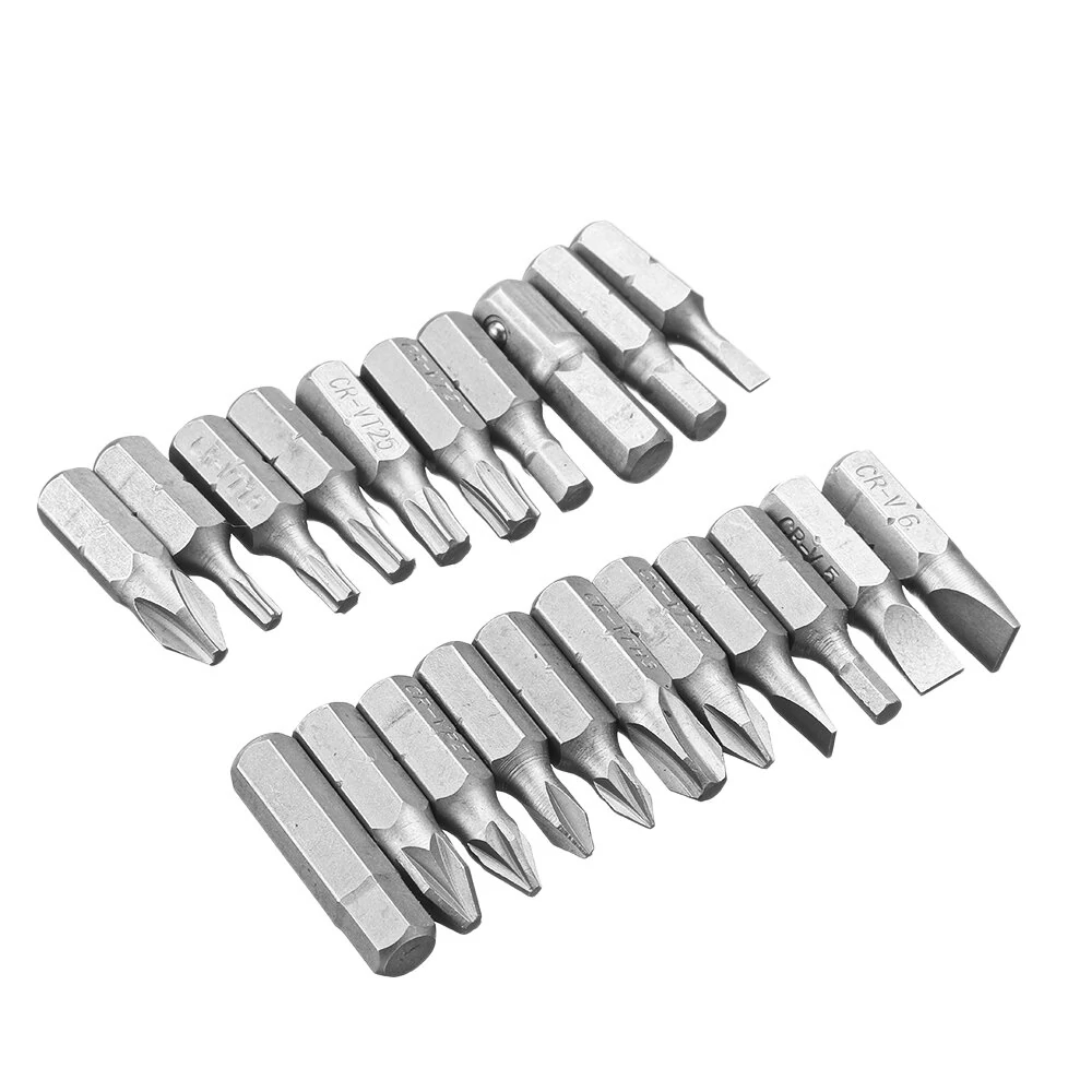 34pcs Screwdriver Bit Set - Slotted Phillips Hex Torx Bits with Holder - Image 5