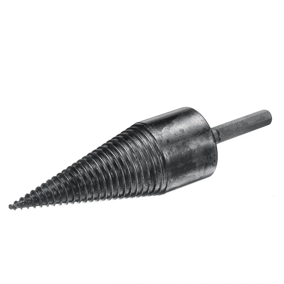 High Speed Steel 42mm Firewood Splitting Drill Bit | Hard Wood Cone Splitter - Image 5
