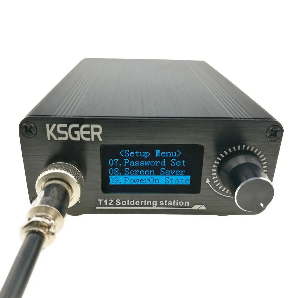T12 Digital Soldering Station - V2.1S Temperature Controller with 907 Handle & Tips - Image 5