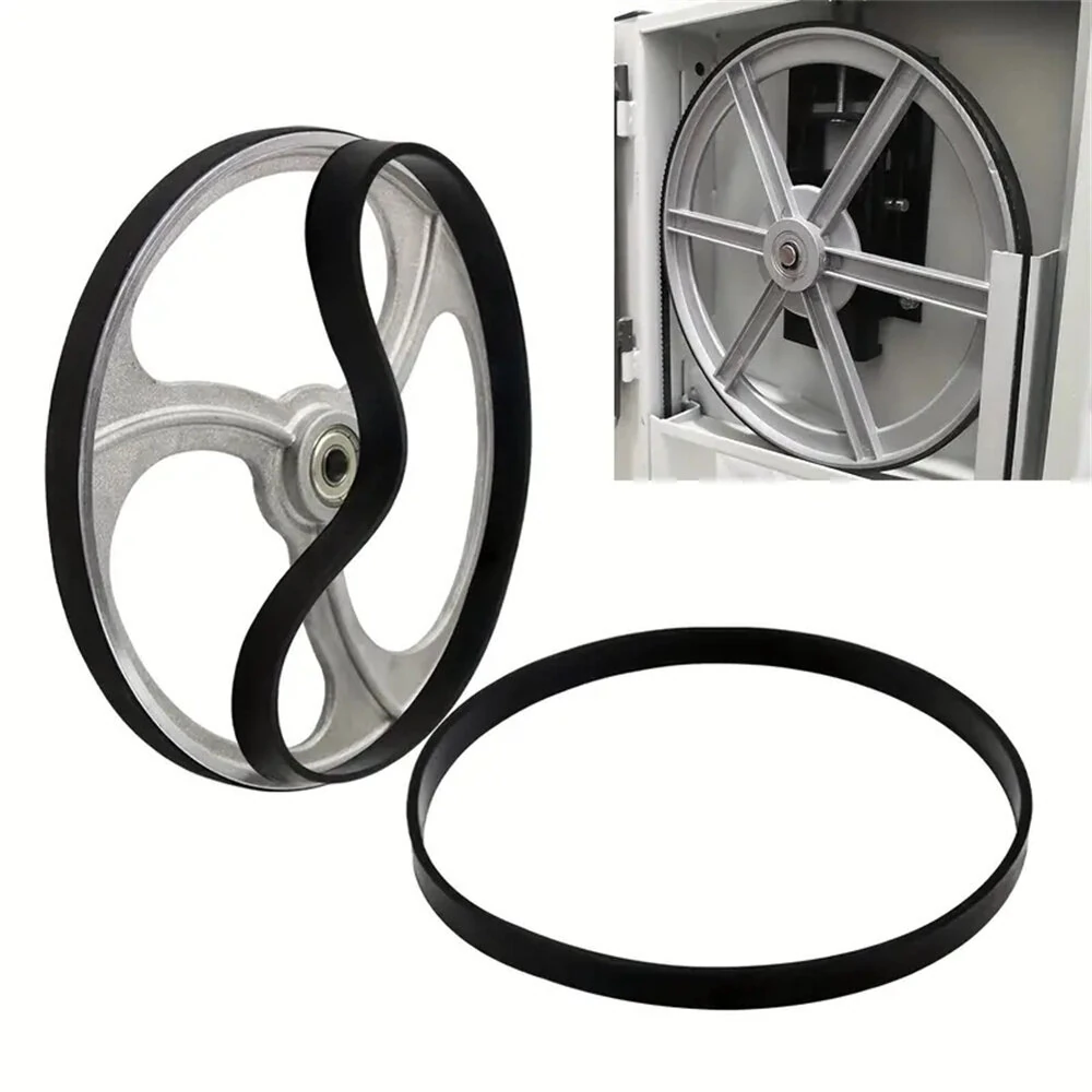 Woodworking Bandsaw Blade Rubber - Anti-Slip Noise Reduction Wheel Band - Image 5