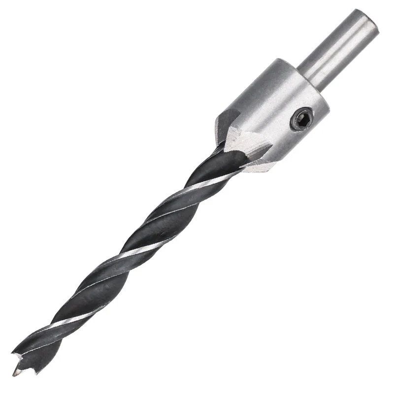 7PCS HSS Countersink Drill Bit Set | 3mm-10mm Woodworking Chamfer & Pilot Hole Cutter - Image 2